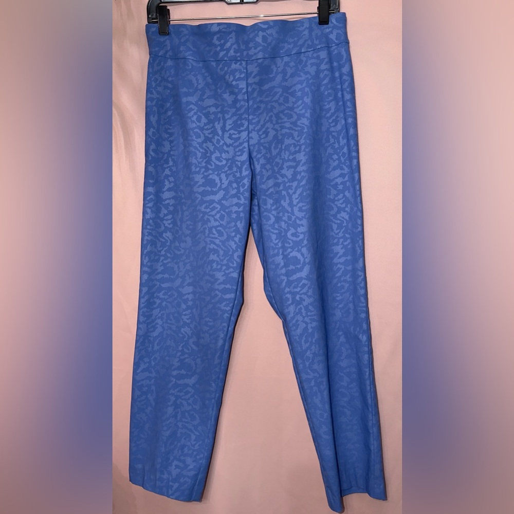 Stylish Blue Women's Cropped Pants